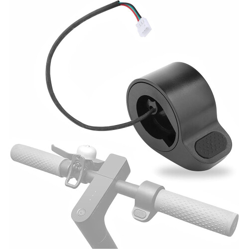 Direct Replacement Throttle Compatible Xiaomi M365, Durable Electronics Ergonomic Operation High Temperature Resistant