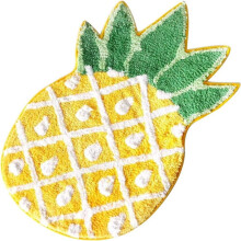 Cozy Lemon Mat For Kid's Room, Decorative Accent Microfiber Material Non-Slip Mat Water Absorption, Soft Absorbent Rugs With Cute Cartoon Shape For