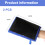 Car Detailing Essential, Scratch-Free Clay Mitt, Quick & Easy Surface Prep, Multi-Surface Microfiber Applicator Pad, Reusable & Durable, 2 Blue Pcs 6