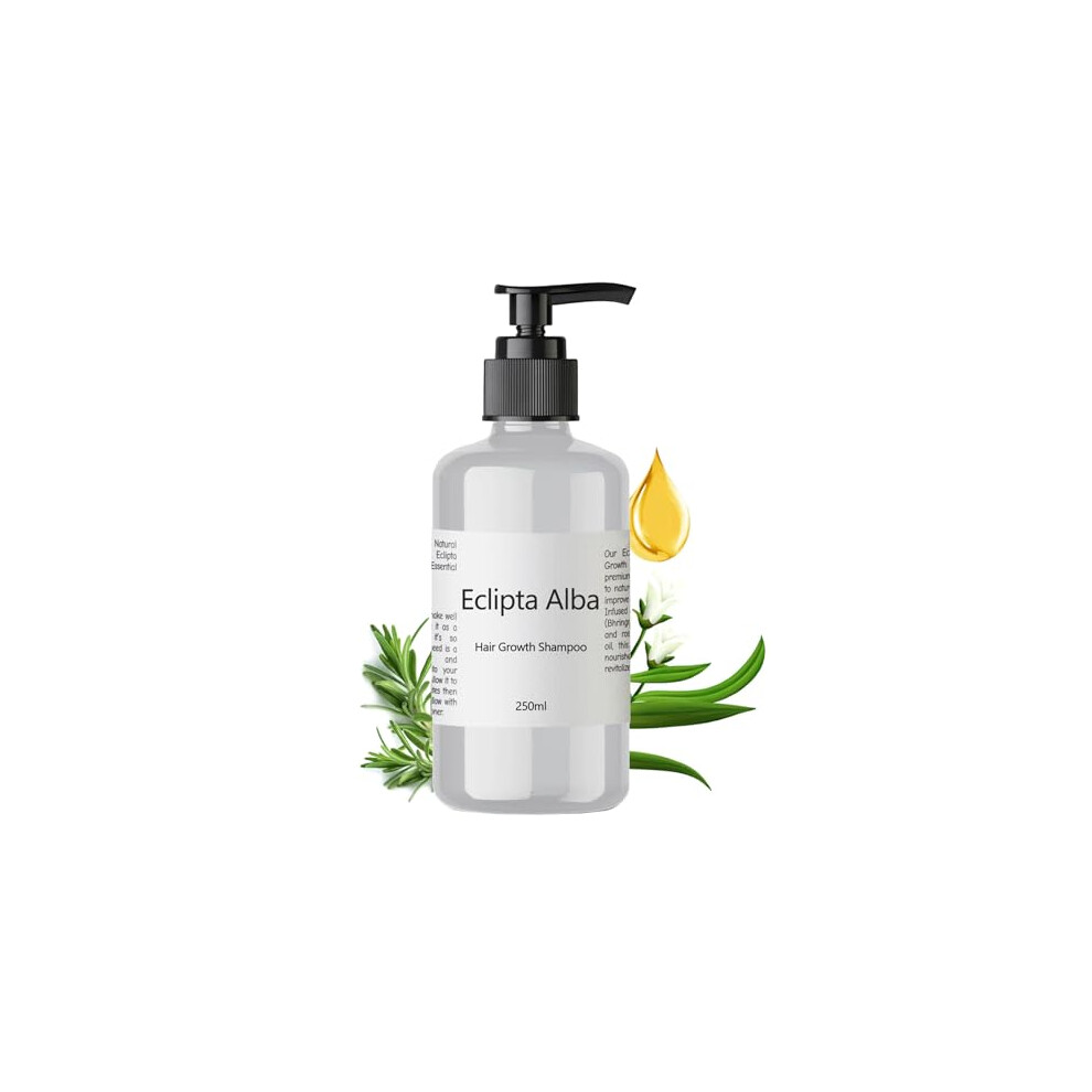 Hair Growth Shampoo with Organic Bhringraj Oil for Hair Loss Reduction and Root Strengthening, 250ml