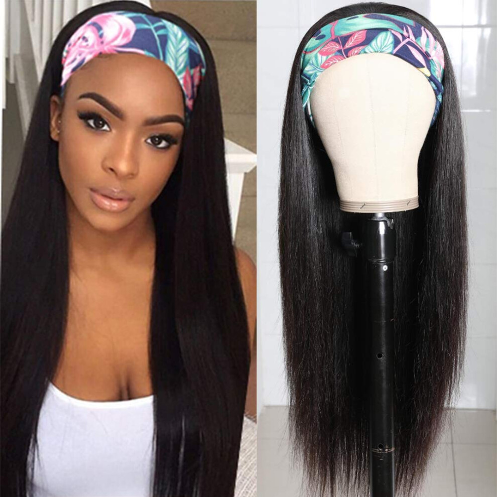 613 Blonde Human Hair Wig 26 inch Straight Lace Front with Baby Hair Pre Plucked Transparent Lace
