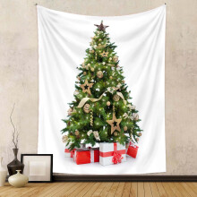 Lmueinov Saldi di Natale Arazzo Albero di Natale Albero Verde Decorazione da Parete Decorazione per la Casa In Liquidazione Risparmio Fino al 30%