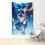 Greninja Tapestry Μεγάλο Banner Κρεμαστό Τοίχο Ταπισερί Αισθητική Αφίσα Καλλιτεχνικό Φόντο 1