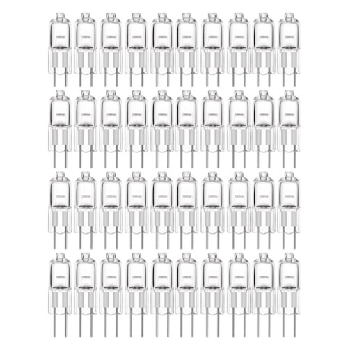 20-pak G4 halogenpærer 10W 12V - Varm hvid 1