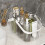 Tahtuvzn Home Decor Clearance! Καλάθι Μπάνιου με Διαφανή Λαβή για Φοιτητές, Πλαστικό Ντους, 5
