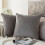 Conjunto de 2 capas de almofada decorativas quadradas de veludo Cterwk, 45x45cm (18x18 polegadas), para cama, sofá. 1