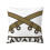 Capa de Almofada Decorativa US Army Cavalry2024, Quadrada, 45x45cm (18x18 polegadas), para Sofá, Cama ou Poltrona. 1