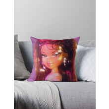 Una NUOVA bambola Bratz estetica anni '90 y2k Fodere per cuscini decorativi Fodere per cuscini Divano 16x16 pollici Due lati