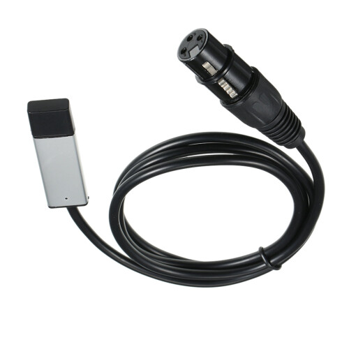 USB to Interface Adapter LED DMX512 Computer Cable with Stage Controller Dimmer Professional-Grade Lighting Control Solution