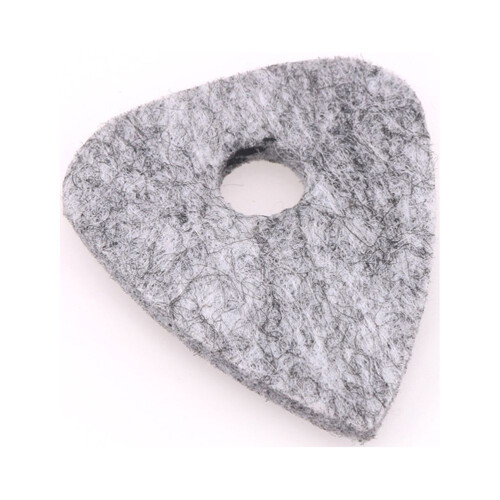 10 st 4 mm ullfiltmaterial gitarrplektrum basgitarrplektrum ukulele gitarrplektrum tillbehör (grå) 1