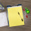 BAZIC Perforated Writing Pad, 50Sheets8.5"x11.75", Canary, Total24Count 7