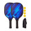 Σετ 2 ρακέτες Pickleball με 4 μπάλες, ελαφριές ρακέτες και συλλέκτης μπάλας, αθλήματα 5