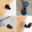 20pcs Plastic Instant Grommets Practical Fence Shading Net Clips (Black) 4