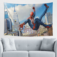 Spider-Man veggteppe veggkunst til gutter og jenter soveromsdekorasjon stue 60 * 40 tommer