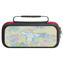Cinnamoroll-kantolaukku Nintendo Switch -yhteensopivalle kovakuoriselle kannettavalle matkakantolaukulle, pelien säilytyspussille