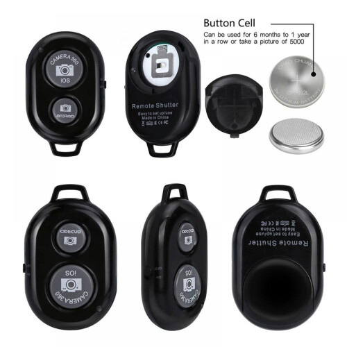 Wireless Smartphone Camera Remote Control Shutter For Android And IOS Compatible 2