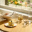 YiFudd Stainless Steel Fork Creationary Christmas Tableware Coffee Fork Dessert Fork Gift Box Set 5