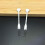 Heart Shape Stainless Steel Fork Home Simple Two-tooth Fork Cake Pastry Fork 7