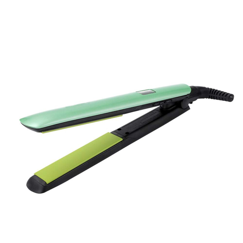 Hair Straightener Ceramic Flat Iron 1 Inch Tourmaline Ionic Plates Adjustable Temperature Fast HeatUp