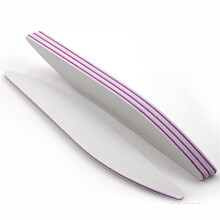 25pcs Nail File Set 100/180 Grit DualSide Sanding Professional Wood Core Buffer for Salon