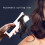 Automatic Curling Iron with LCD Display, Cordless Ceramic Rotating Wand, AntiSticking Sensor, Black 2