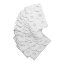 Coussin pour callosités pour les pieds, lot de 12, adhésif, rond, soulagement des cornes et des douleurs
