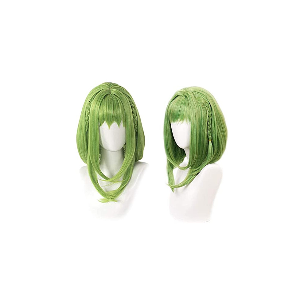 Unisex Pink Anime Cosplay Wig Mitsuba Sakura Long Heat Resistant Fiber With Wig Cap