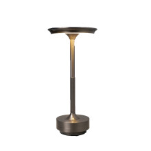 Nabíjateľná LED stolová lampa, 3-farebná nastaviteľná, ochrana očí, kompatibilná so štúdiom a prácou, moderné stolové svetlo