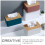 Κομψό κουτί χαρτομάντιλων Creative Decor PET χαρτοπετσέτα για χρήση στο σπίτι και το 6