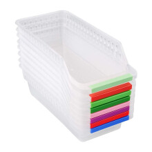 organizadores para refrigerador, contenedores de almacenamiento de plástico (color aleatorio)