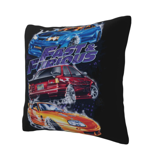 Μαξιλάρι Fast & Furious Soft Four Seasons Universal Διακοσμητικά Καλύμματα Μαξιλαριού για Σαλόνι, 2