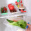8pcs Refrigerator Organizer Bins Fridge Storage Containers Plastic Storage Bin (Random Color) 6