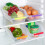 8pcs Refrigerator Organizer Bins Fridge Storage Containers Plastic Storage Bin (Random Color) 4