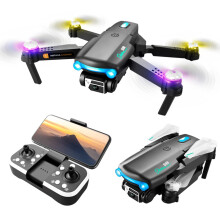 Drone Zeceouar avec caméra HD 1080p, maintien d'altitude FPV, mode sans tête, jouet télécommandé, cadeau idéal pour les enfants, compatible