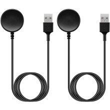 [2 kusy] Kompatibilné s Samsung Galaxy Watchung Galaxy Watch4/Classic nabíjačka, náhradná bezdrôtová nabíjacia kolíska USB