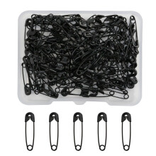 NAMZI19mm600PCS Épingles de sûreté de qualité supérieure, épingles de sûreté colorées en vrac pour la couture, les loisirs créatifs et la