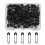 NAMZI19mm600PCS Παραμάνες Premium, Χρωματιστές Παραμάνες Μαζικής Ραπτικής για Κατασκευές 1