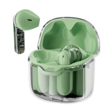 Casque Bluetooth transparent Tarmeek Cool, léger et sans fil, intra-auriculaire, avec réduction de bruit, pour le jeu, pour enfants et adultes.