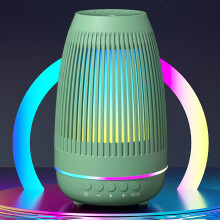 Imréiteach! Cainteoir Gan Sreang Bluetooth5.0 Inaistrithe le Dord Feabhsaithe, Soilse Daite, Comhoiriúnach le Fearais Chliste