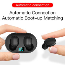 SUSUchens1Set E6S vezeték nélküli fülhallgató, Bluetooth5.0, sztereó surround hangzás, LED kijelző, IPX4 vízálló, stabil játékhoz -