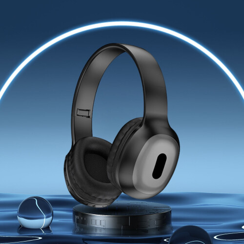 Ακουστικά Bluetooth με στήριγμα κεφαλής, ασύρματα, πτυσσόμενα ακουστικά με ισχυρό 1
