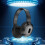 Ακουστικά Bluetooth με στήριγμα κεφαλής, ασύρματα, πτυσσόμενα ακουστικά με ισχυρό 4