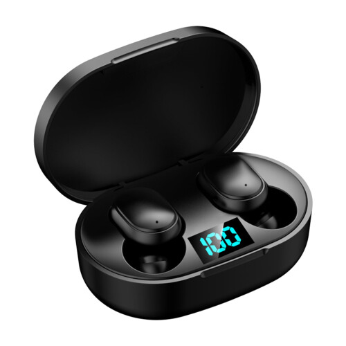 Ασύρματα ακουστικά SUSUchens1Set E6S, Bluetooth 5.0, Στερεοφωνικό Surround, Οθόνη LED, IPX4 Αδιάβροχο, 1