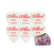 BESTSKY Gitaarplectrums, efficiënte gitaaraccessoires voor snel spelen, ergonomische gitaarplectrum voor maximaal comfort, meerkleurig 5
