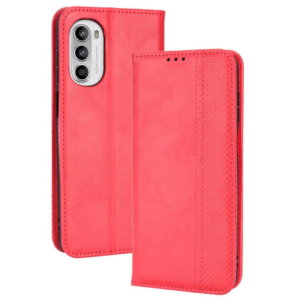 Case For Motorola Moto G52 4G Magnetic Closure Pu Leather Wallet 9191629146659