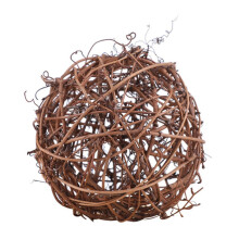 1 stuk kerstdecoratie rotan bal DIY rotan bal bruiloft vakantie feest bal ornamenten festival feest kerst decoratie benodigdheden, 12 cm