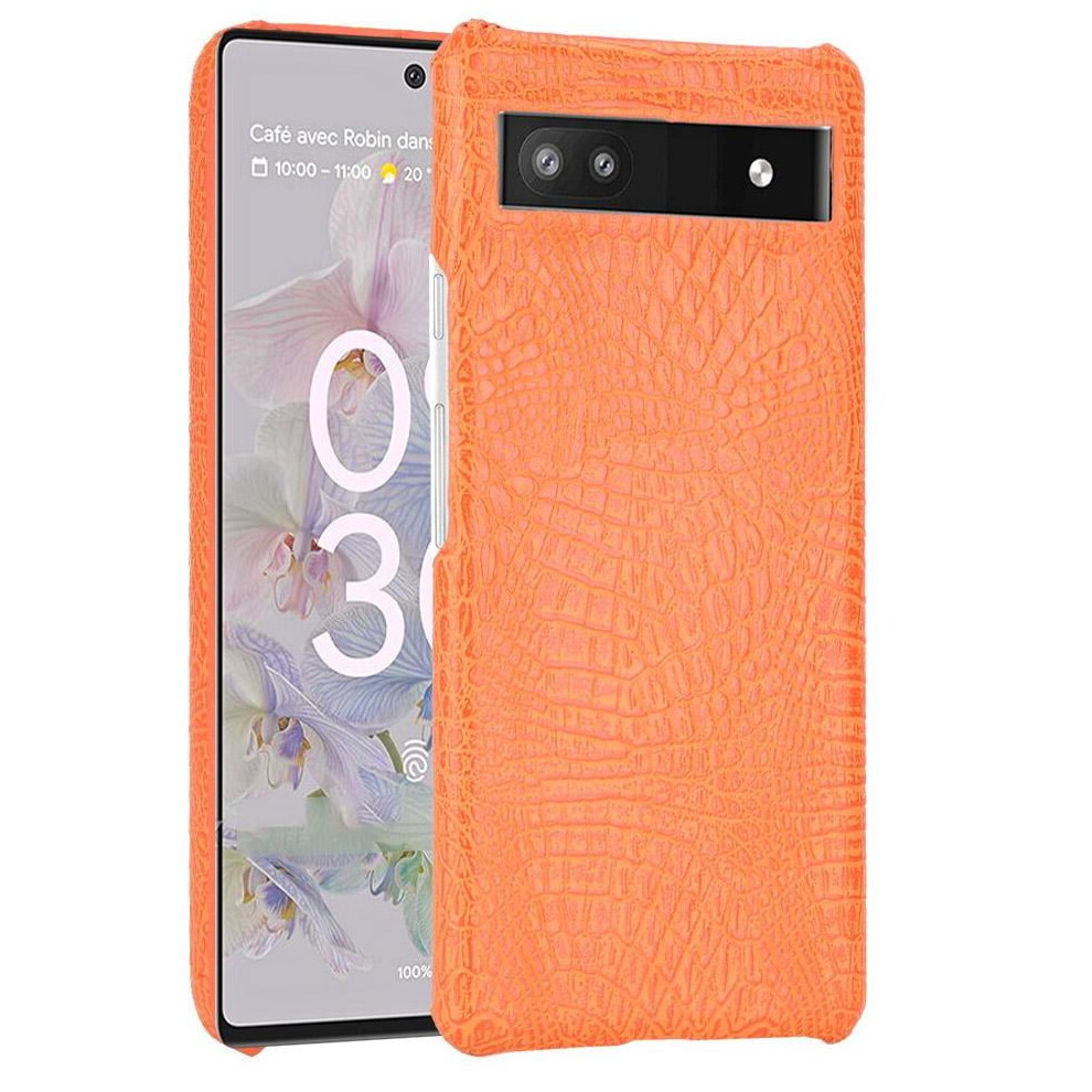 Stylish Classic Case For Google Pixel 6A Anti Scratch Classic Alligator Fashion Protective Cover Compatibility 9191629146567