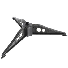 Pieds de rechange en plastique pour sapin de Noël artificiel, base de 18,8 cm (7,4 po), noir.