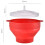 Bol à popcorn pliable en silicone INF - Bleu 6