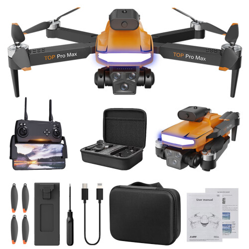 FPV Drone για παιδιά και ενήλικες - 2 κάμερες, αντοχή στον άνεμο, λειτουργία χωρίς